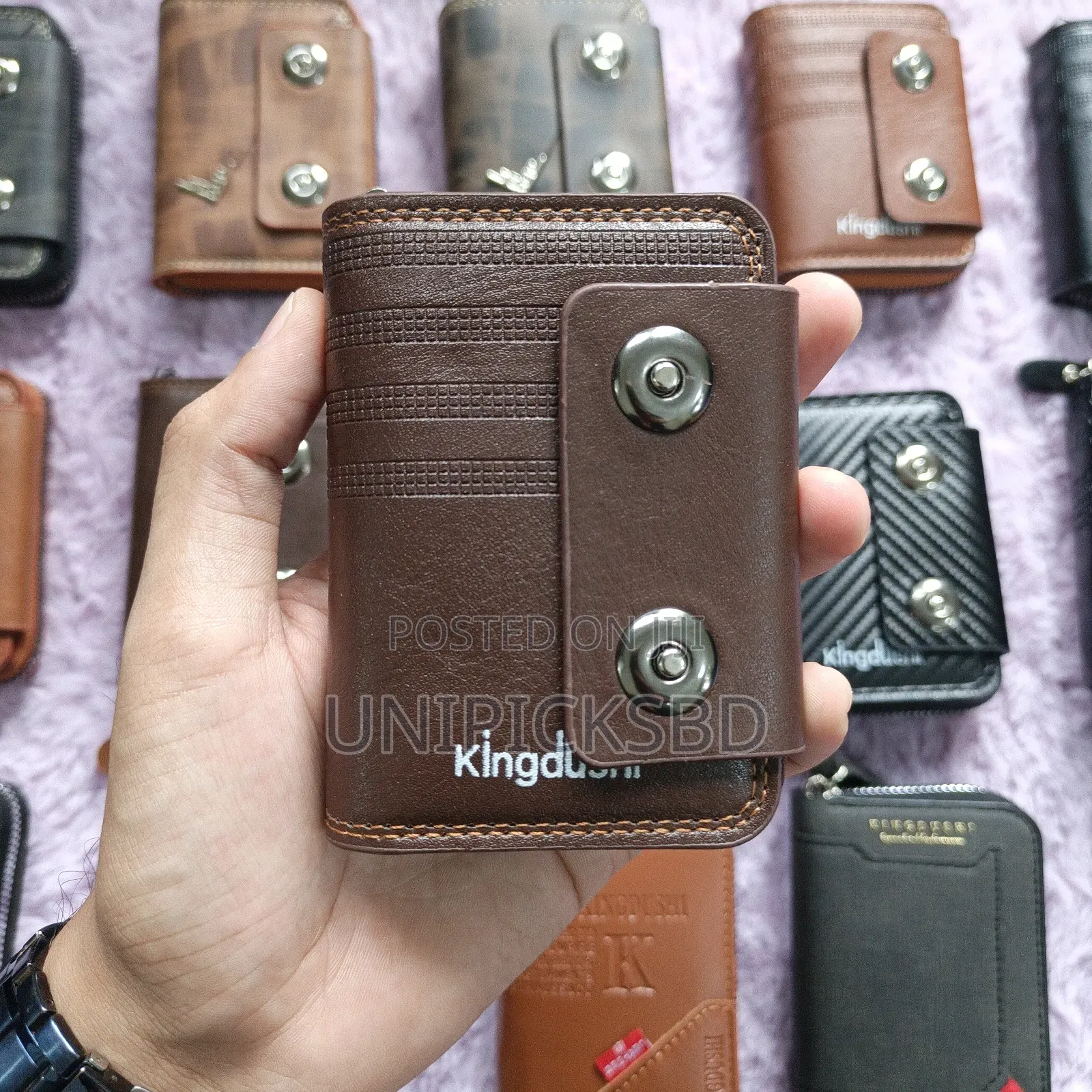 Multi-Function Pu Leather Wallet for Men – Card Holder, Coin Purse