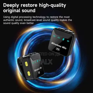 Sx23 Noise Canceling Mini Wireless Lavalier Microphone