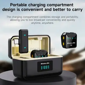 Sx23 Noise Canceling Mini Wireless Lavalier Microphone