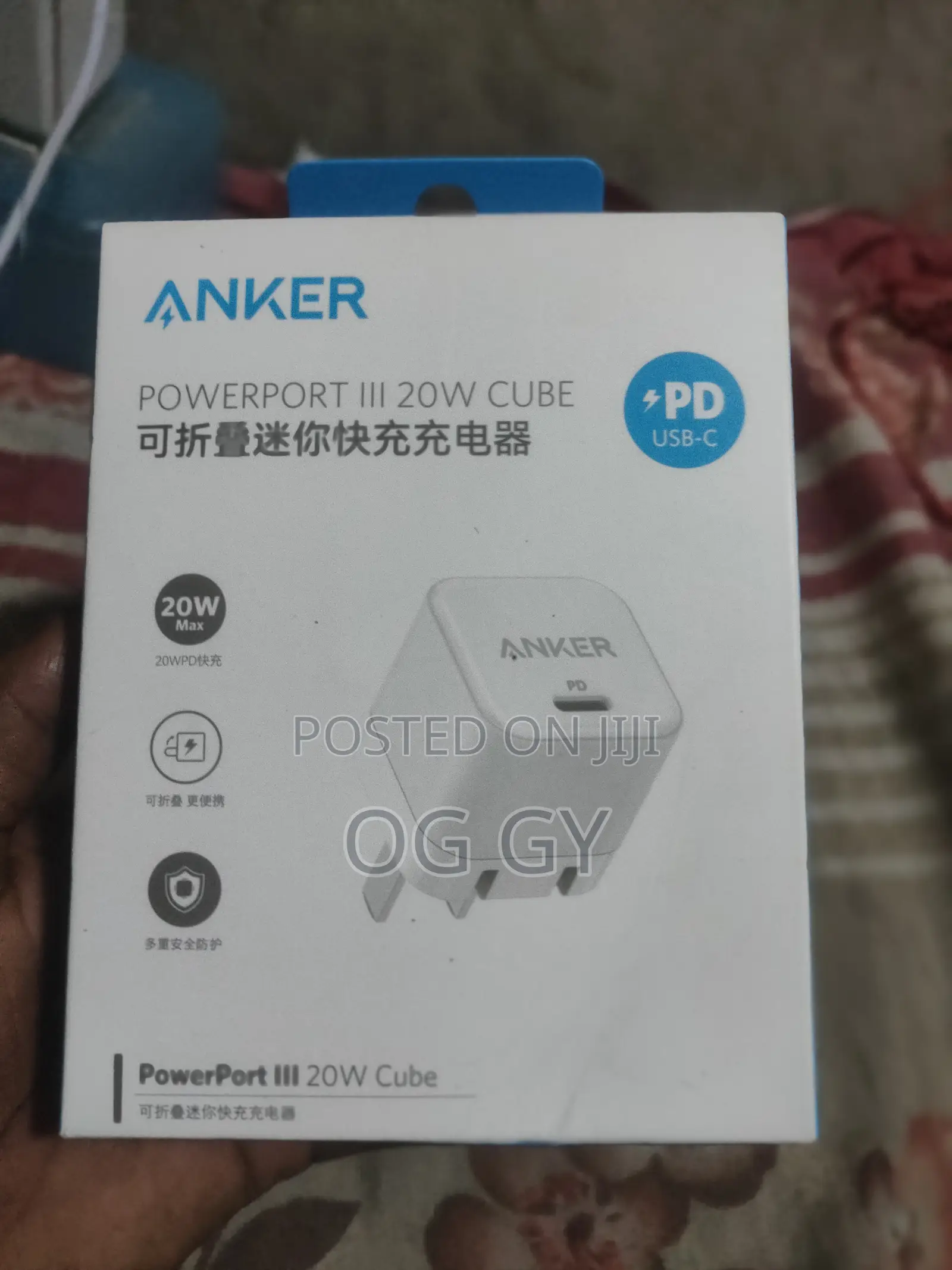 Anker Pd 20w Charger With Cable