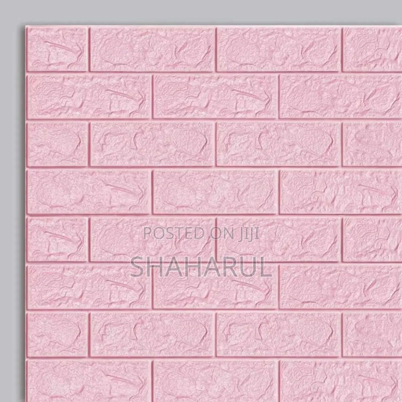 Self-Adhesive 3d Brick Pattern Foam Wall Sticker