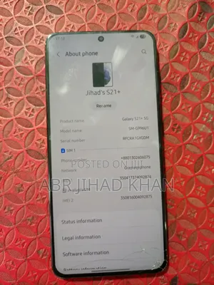 Samsung Galaxy S21+ 5G 128 GB Black