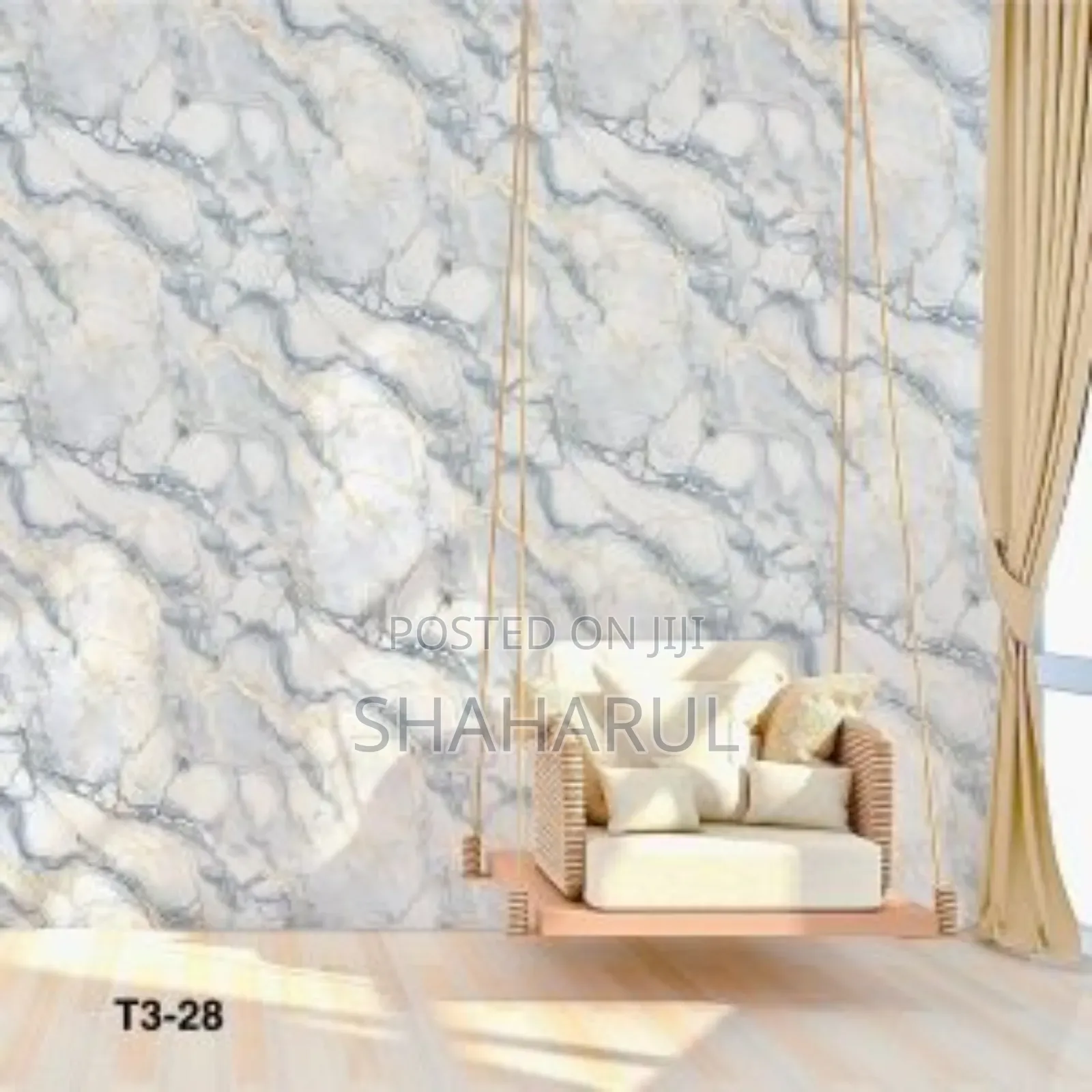 ঘর সাজান PVC স্টিকার Wallpaper দিয়ে