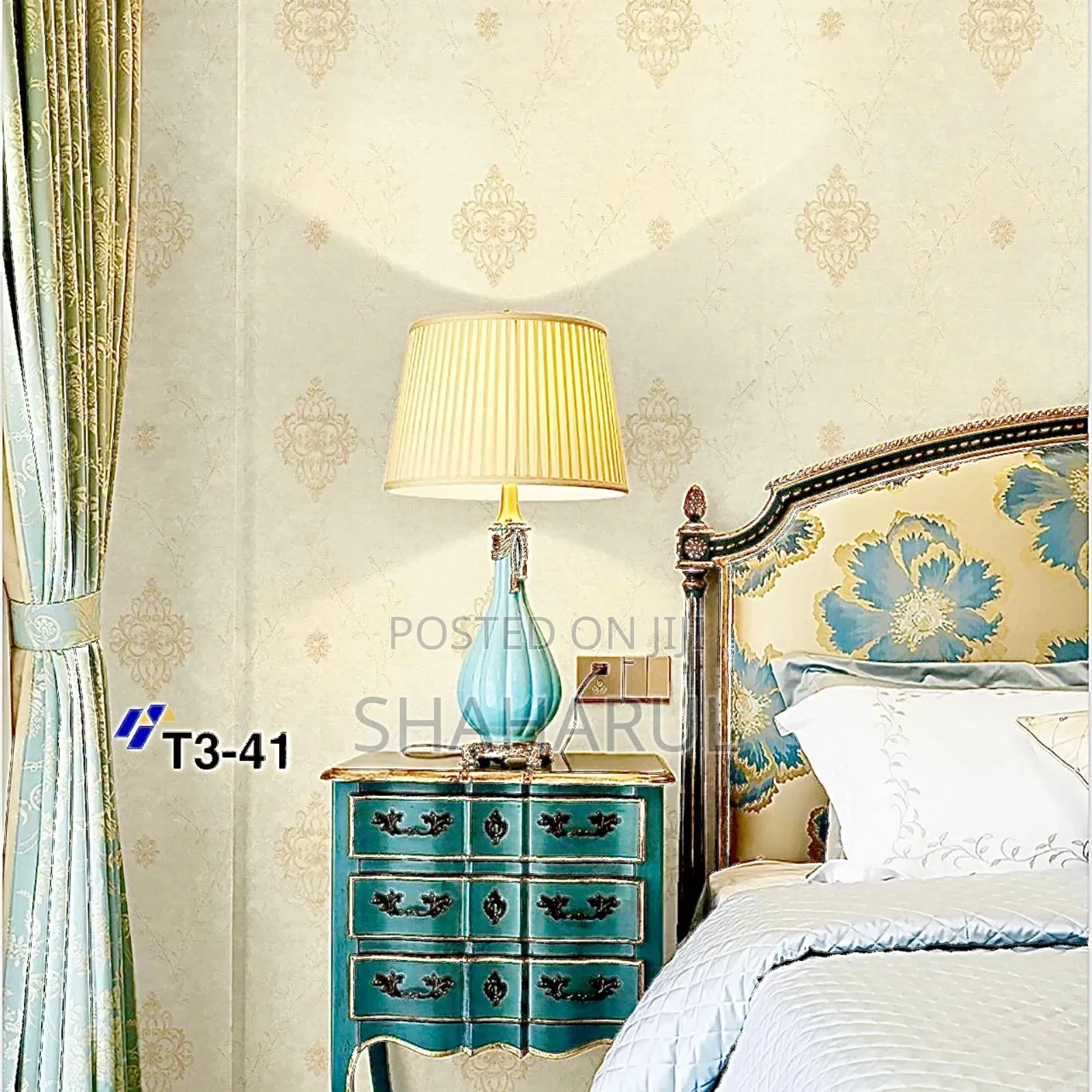 ঘর সাজান PVC স্টিকার Wallpaper দিয়ে