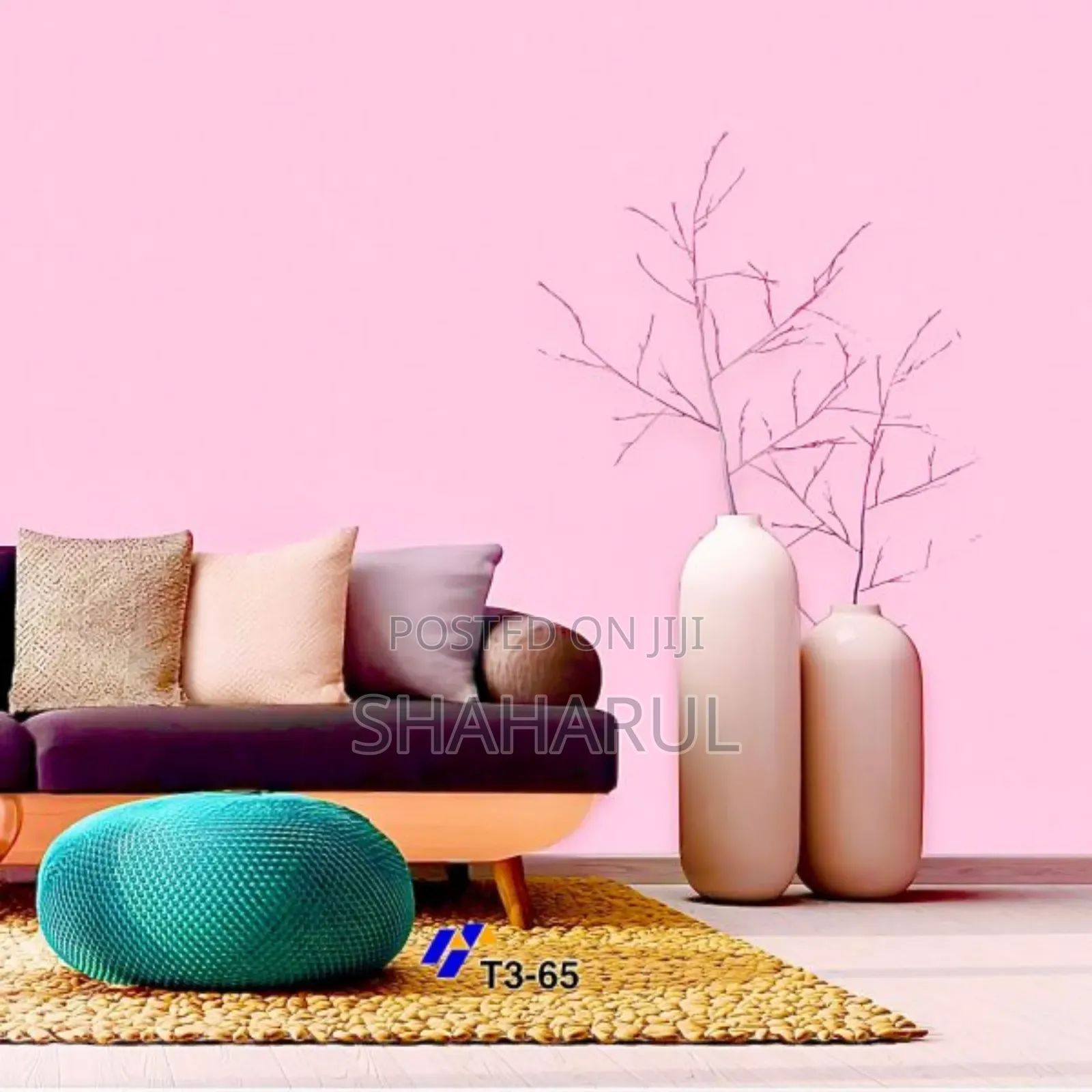 ঘর সাজান PVC স্টিকার Wallpaper দিয়ে