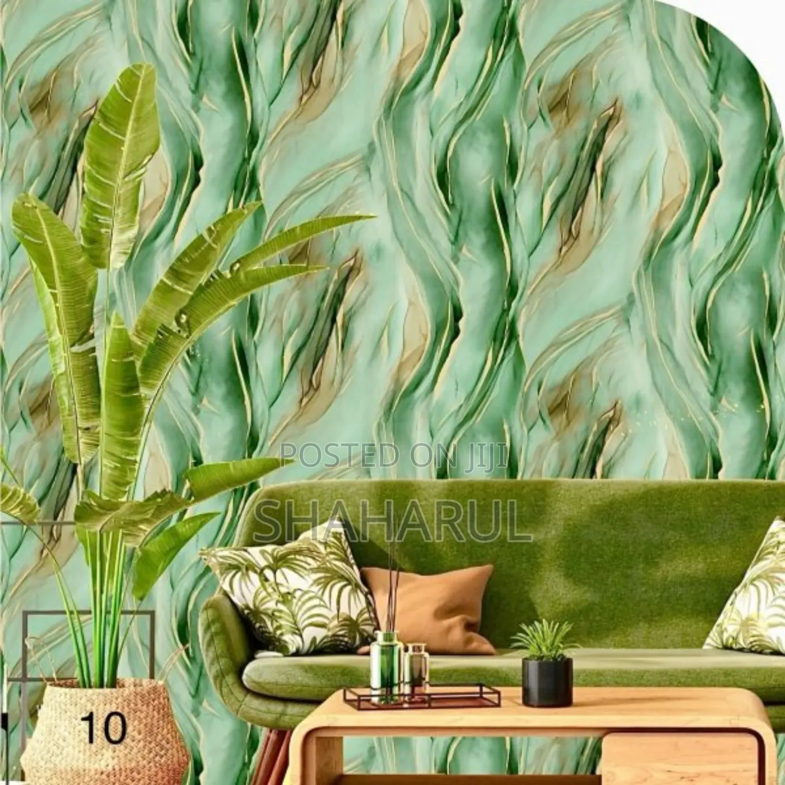 ঘর সাজান PVC স্টিকার Wallpaper দিয়ে