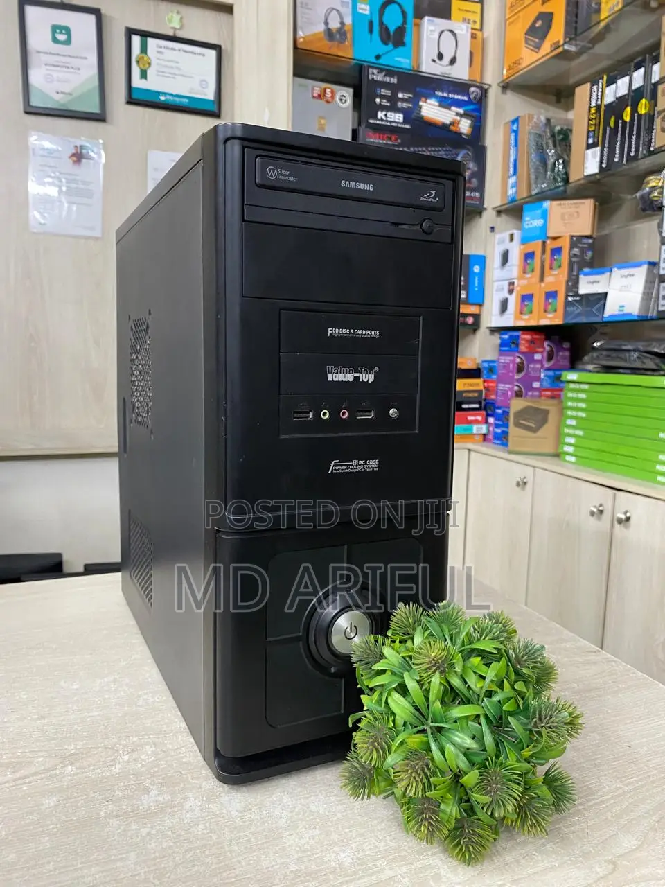 Desktop Pc Intel Core I5 (6th Gen_ram 8gb DDR-4_ssd 240gb_graphic 4gb