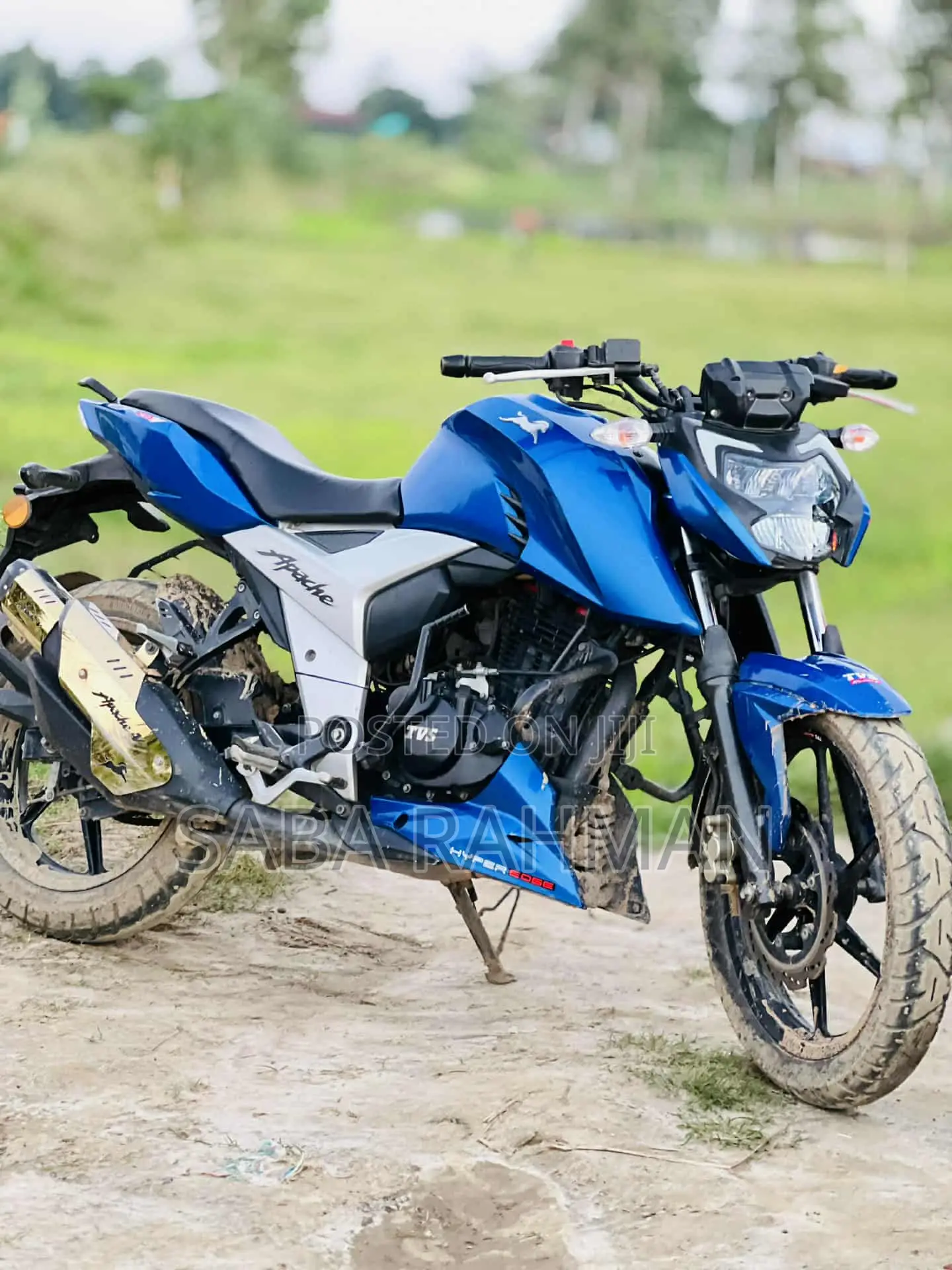 TVS Apache 160 4V 2022 Blue