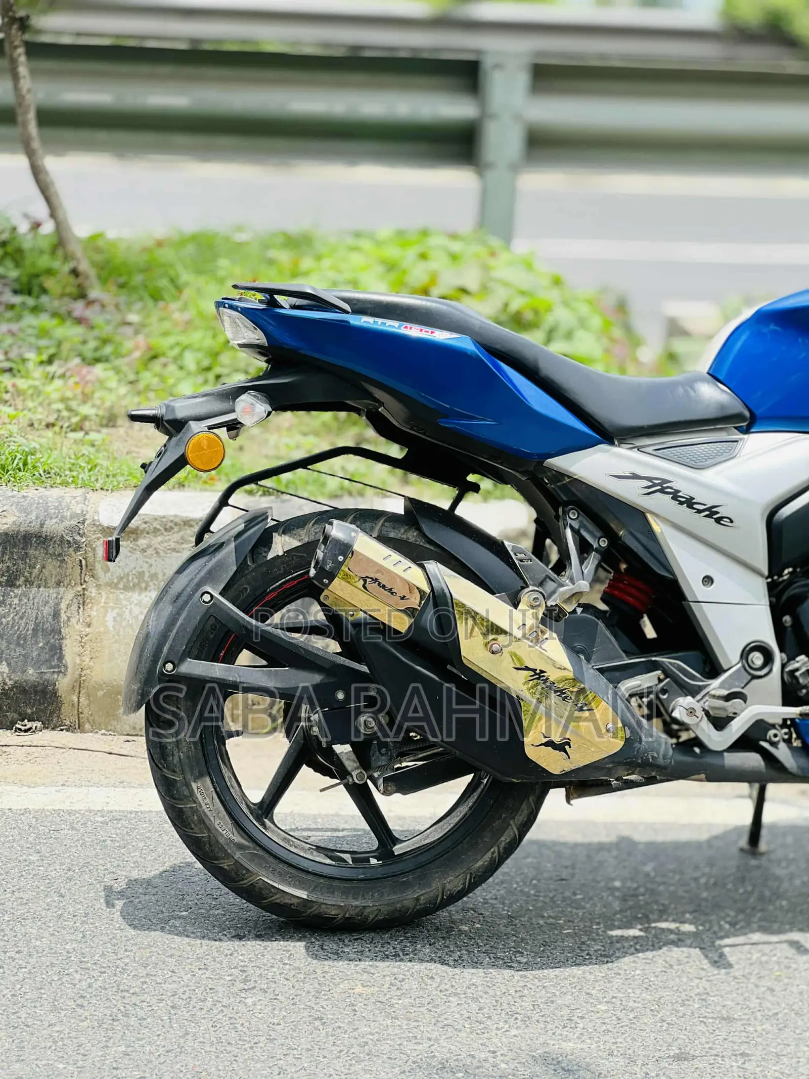 TVS Apache 160 4V 2022 Blue