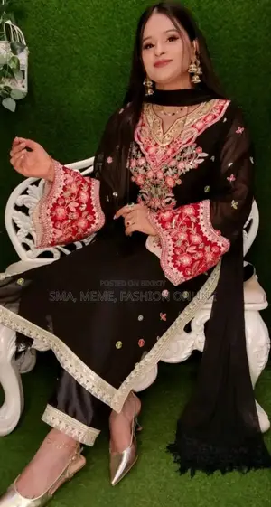 জর্জেট এমব্রয়ডারি থ্রি পিস