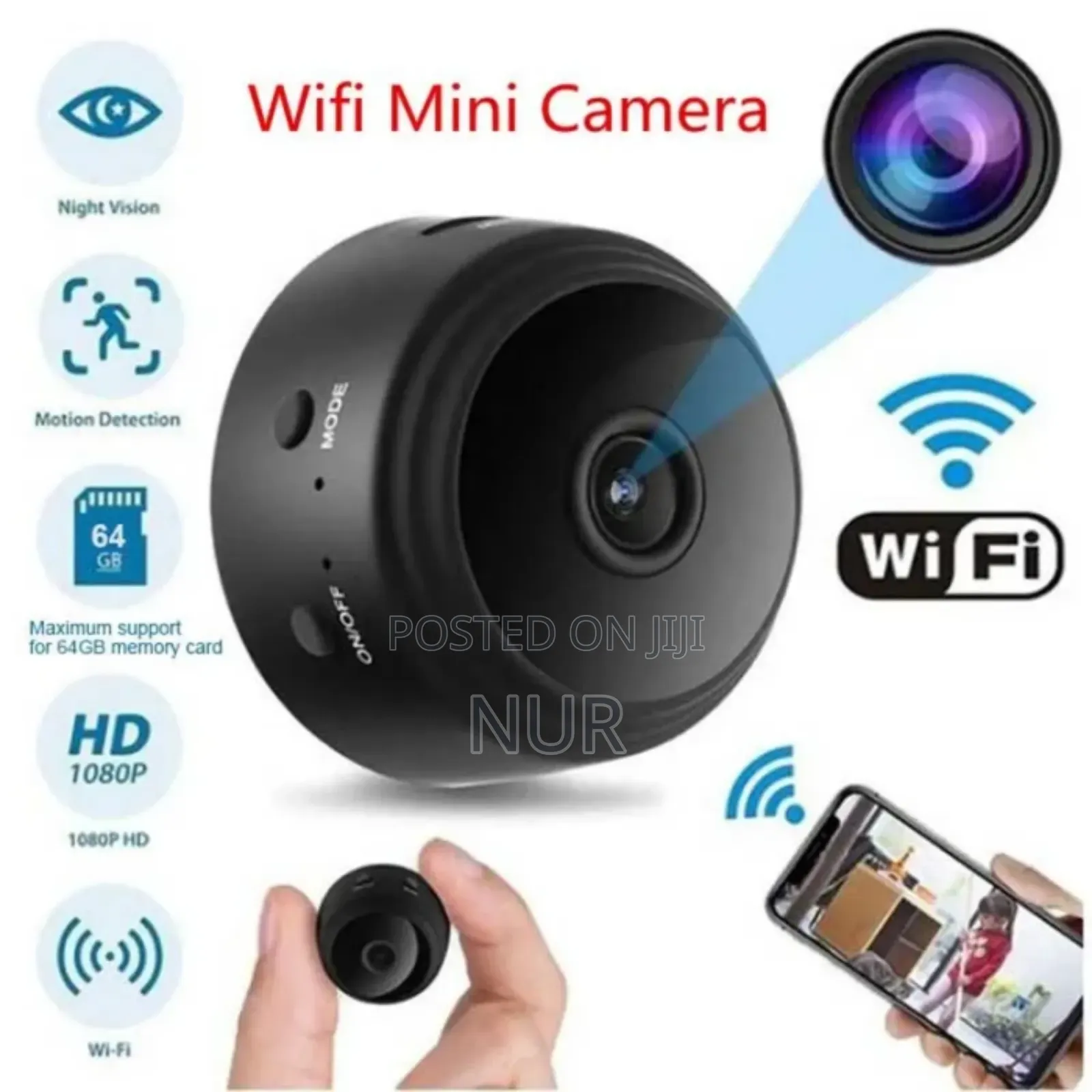 A9 Mini Wifi Cc Camera