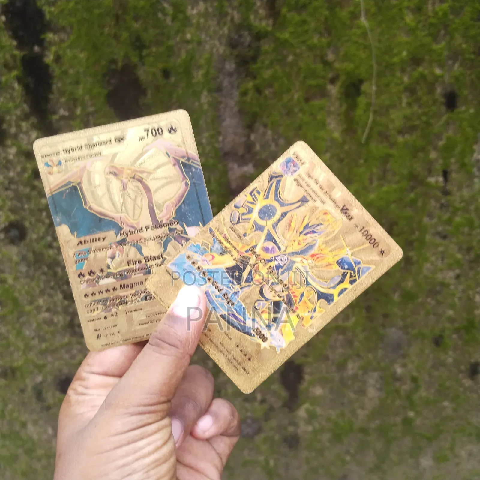Gold Pokemon Cards
