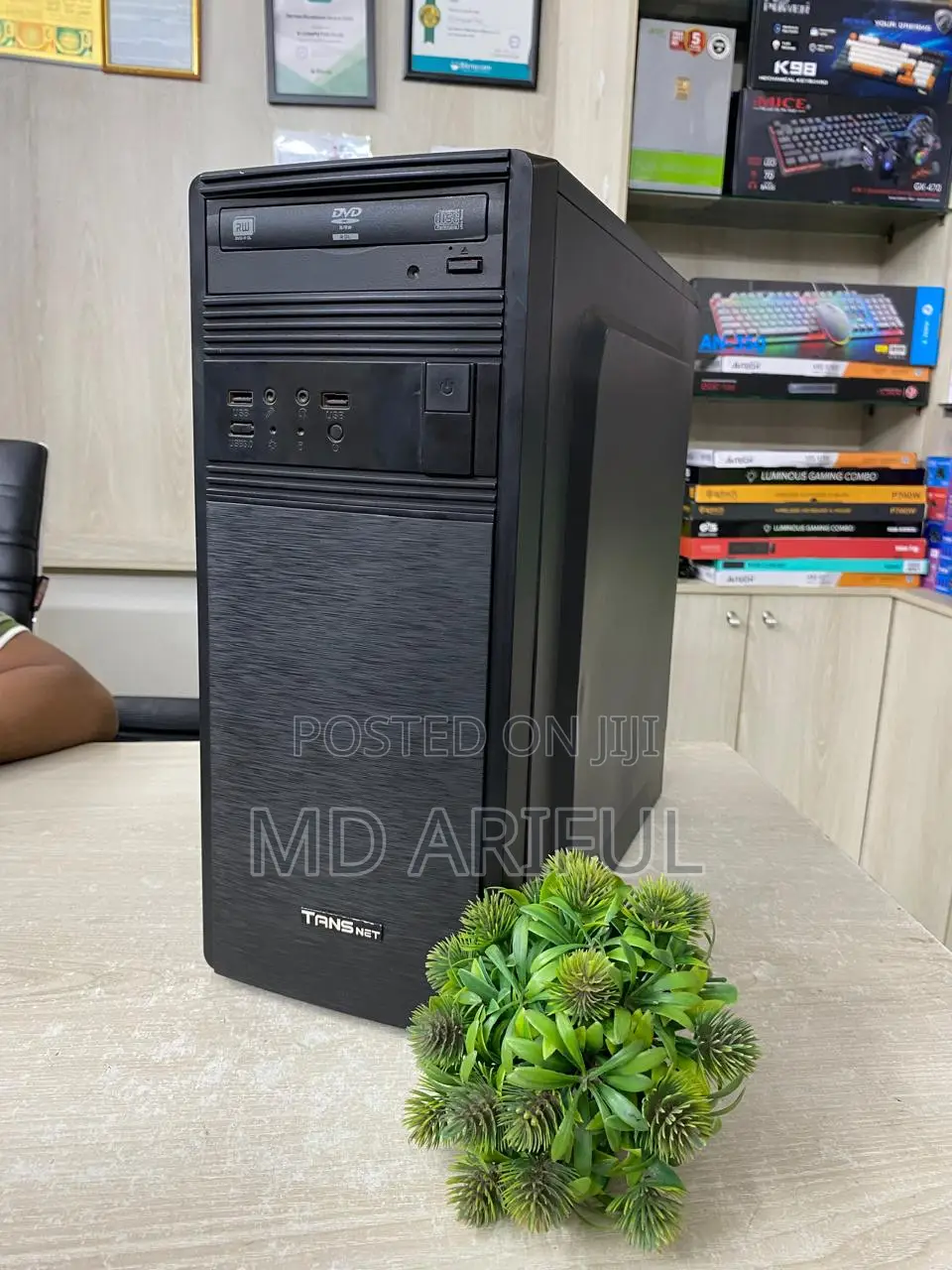 Desktop Pc Intel Core I3 ( 8th Gen_ram 8gb_ssd M.2 256gb_graphic 4gb