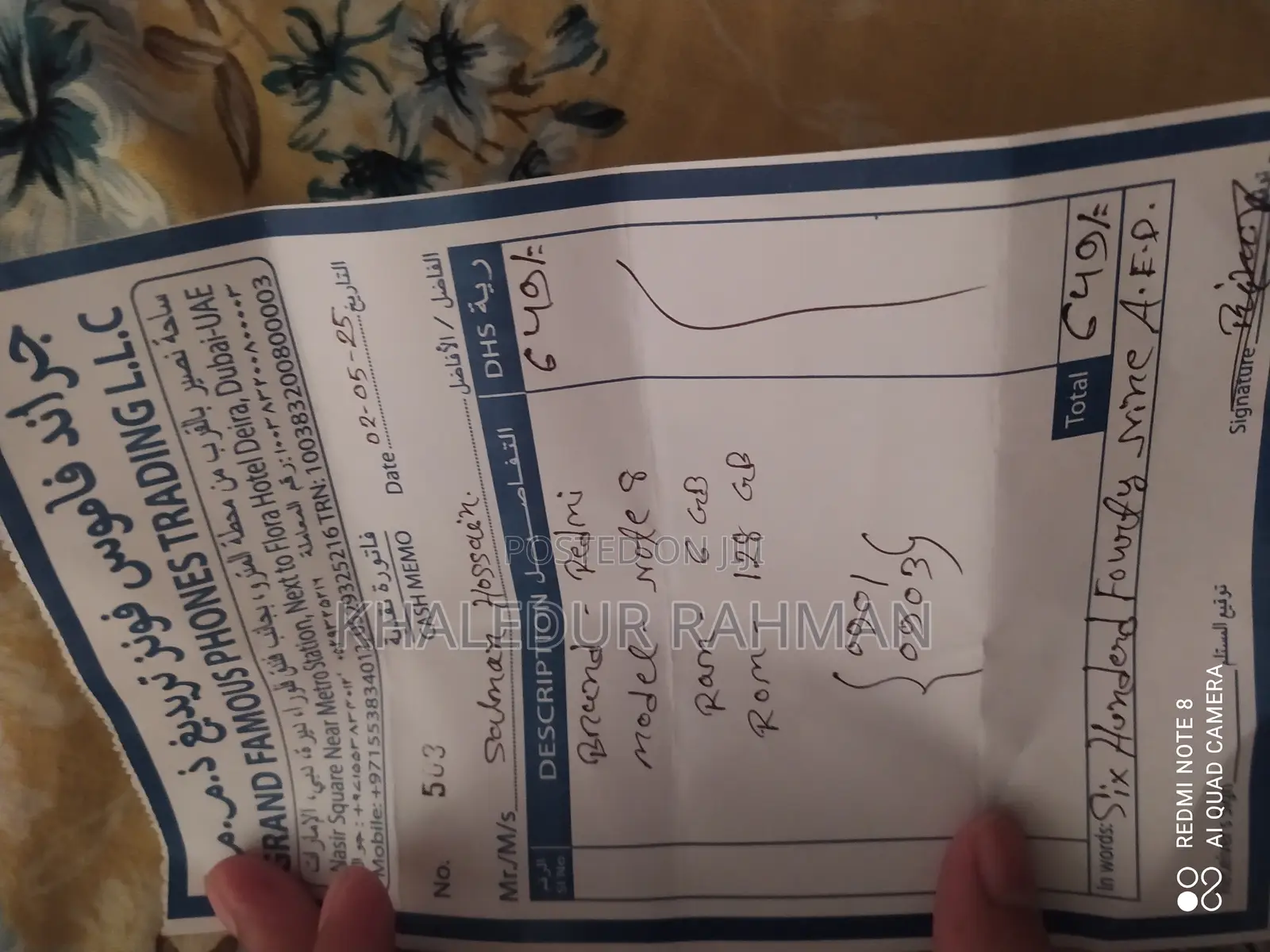 Xiaomi Redmi Note 8 128 GB Blue