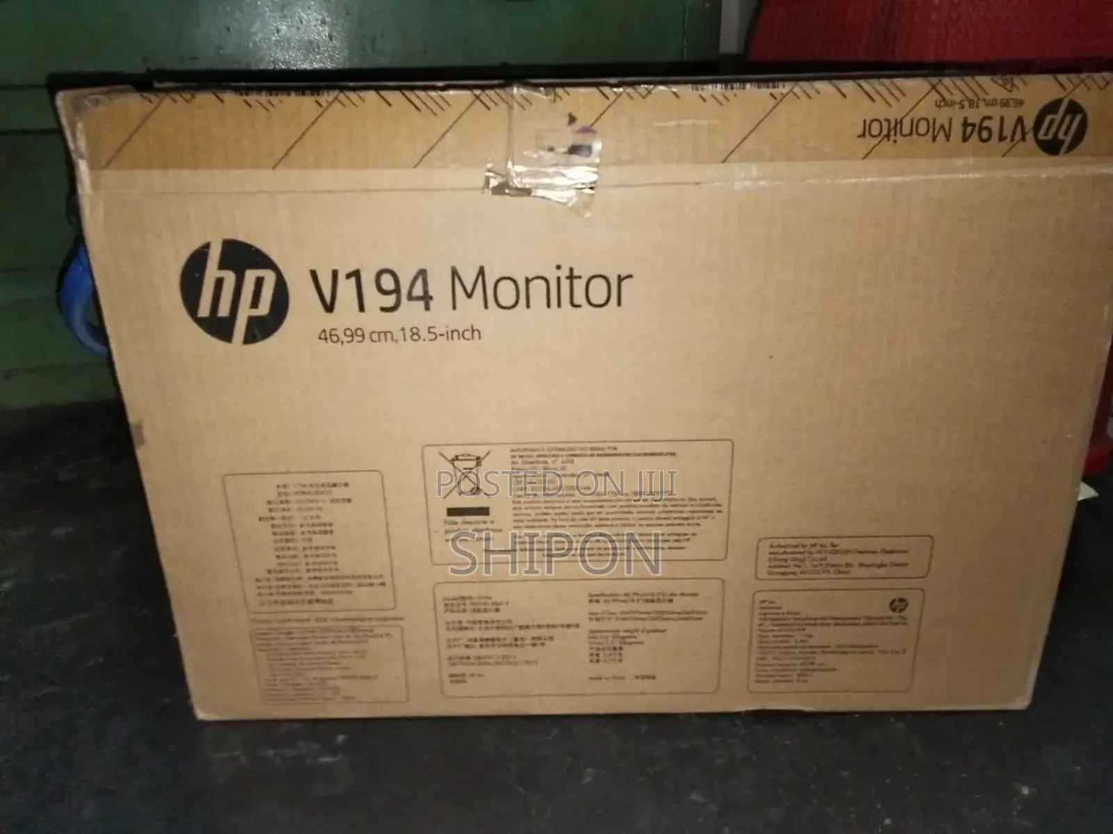 Hp V194 Monitor 18.5 Inch