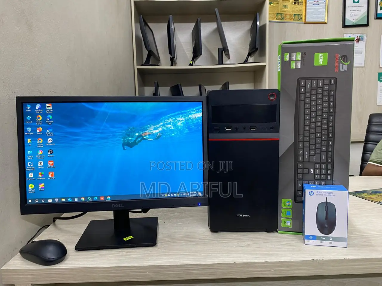 Desktop Computer 4GB Intel Core I5 SSD 128GB