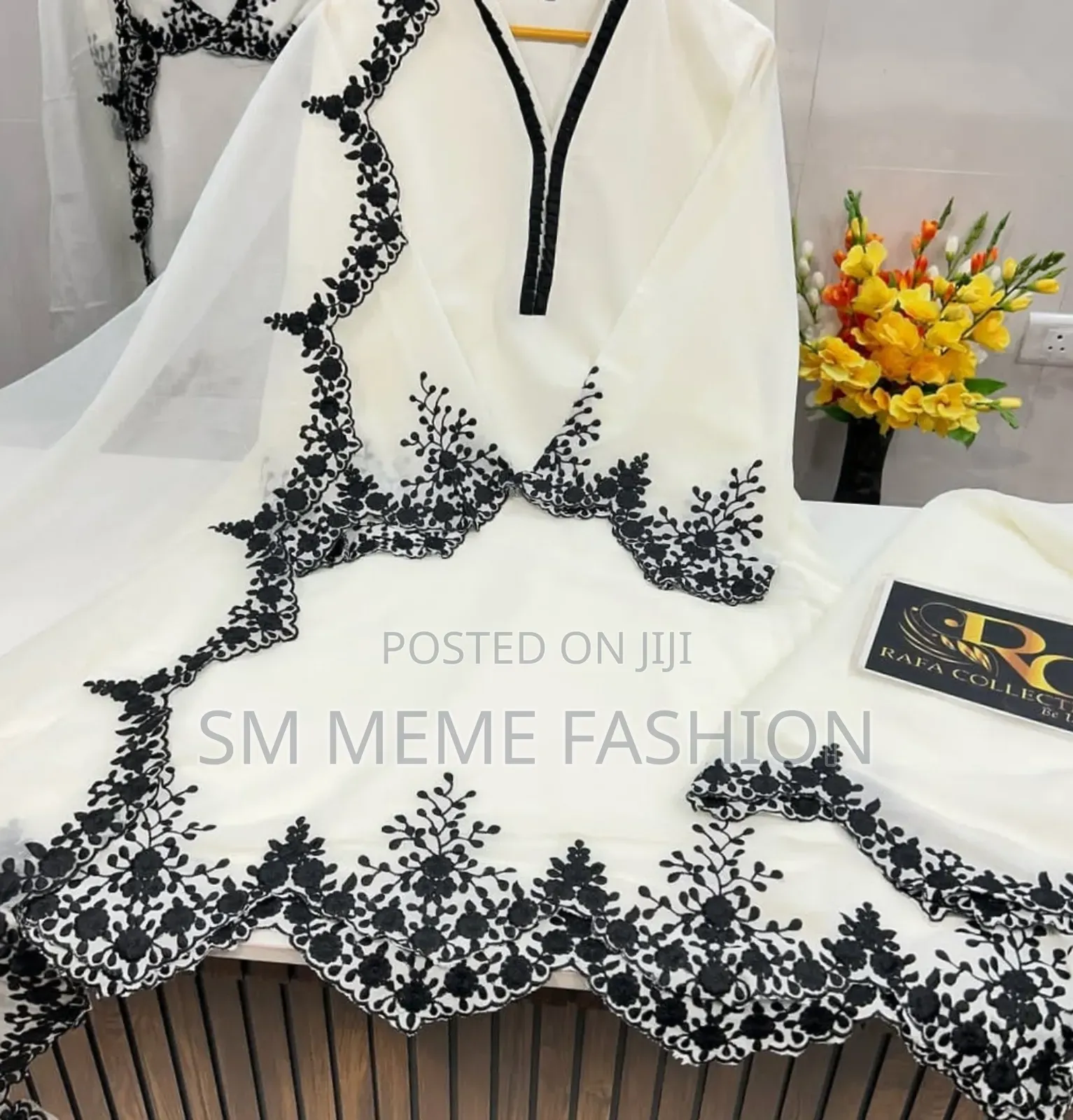 Embroidery Cotton Three Piece
