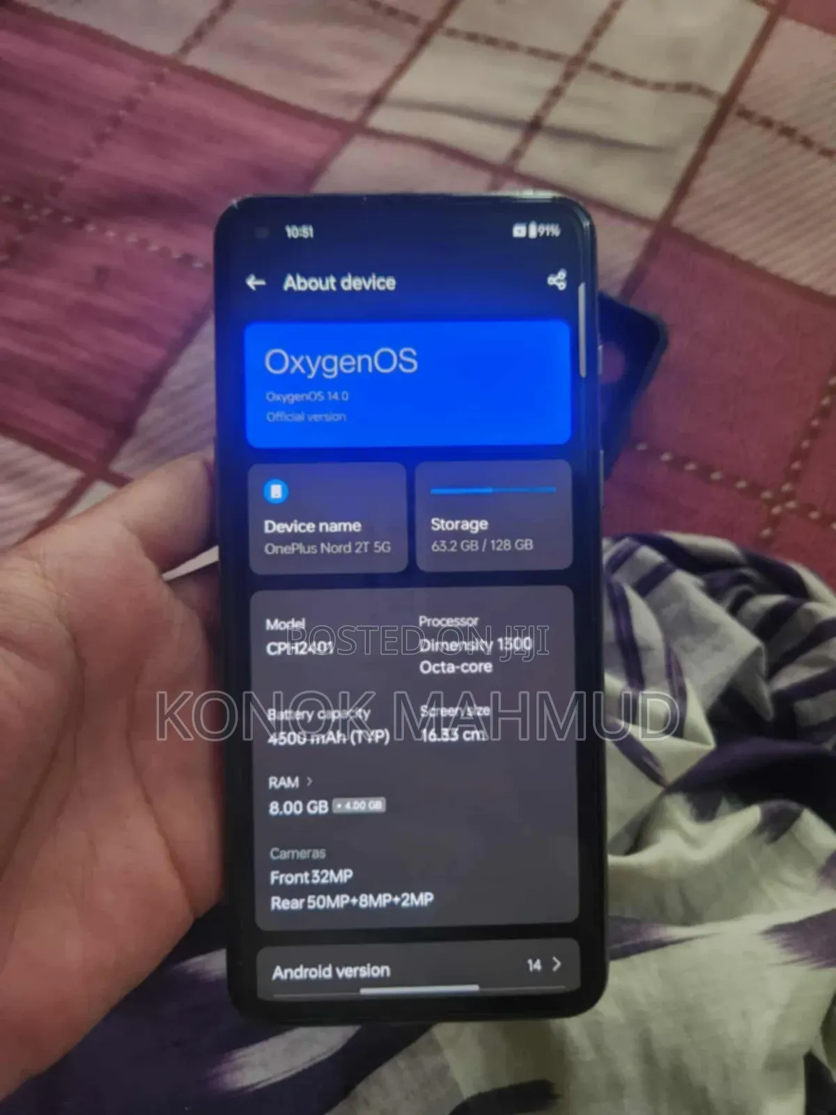 OnePlus Nord 2T 128 GB Black
