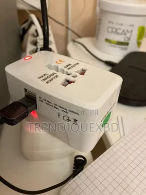Photo - All In One Universal Travel Adapter With Dual Usb Ports