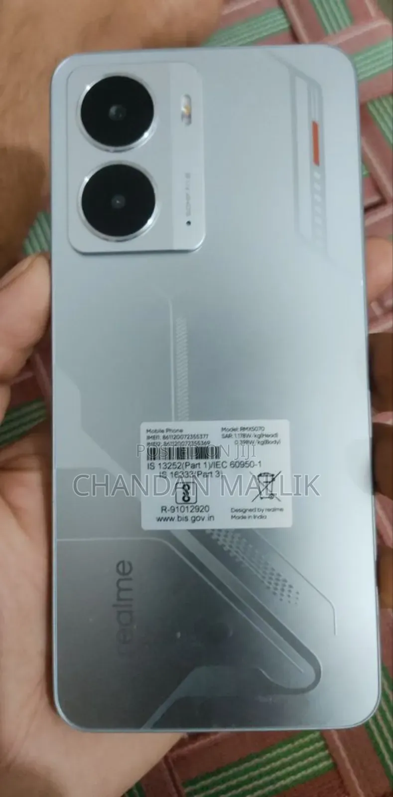 New Realme P3 Ultra 128 GB Silver