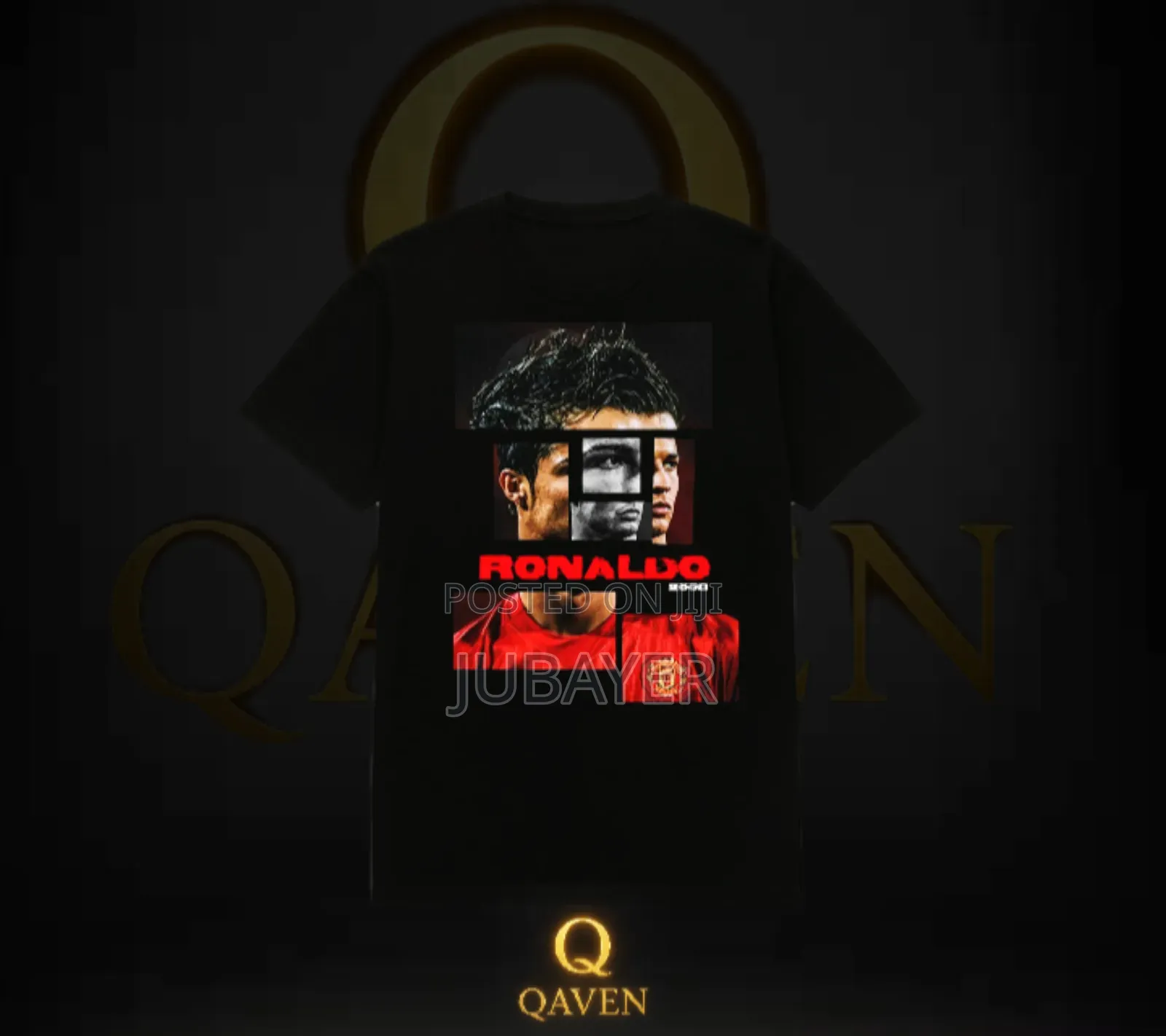 Ronaldo Edition Premium Black T-Shirt | Free Gift | Limited Stock”