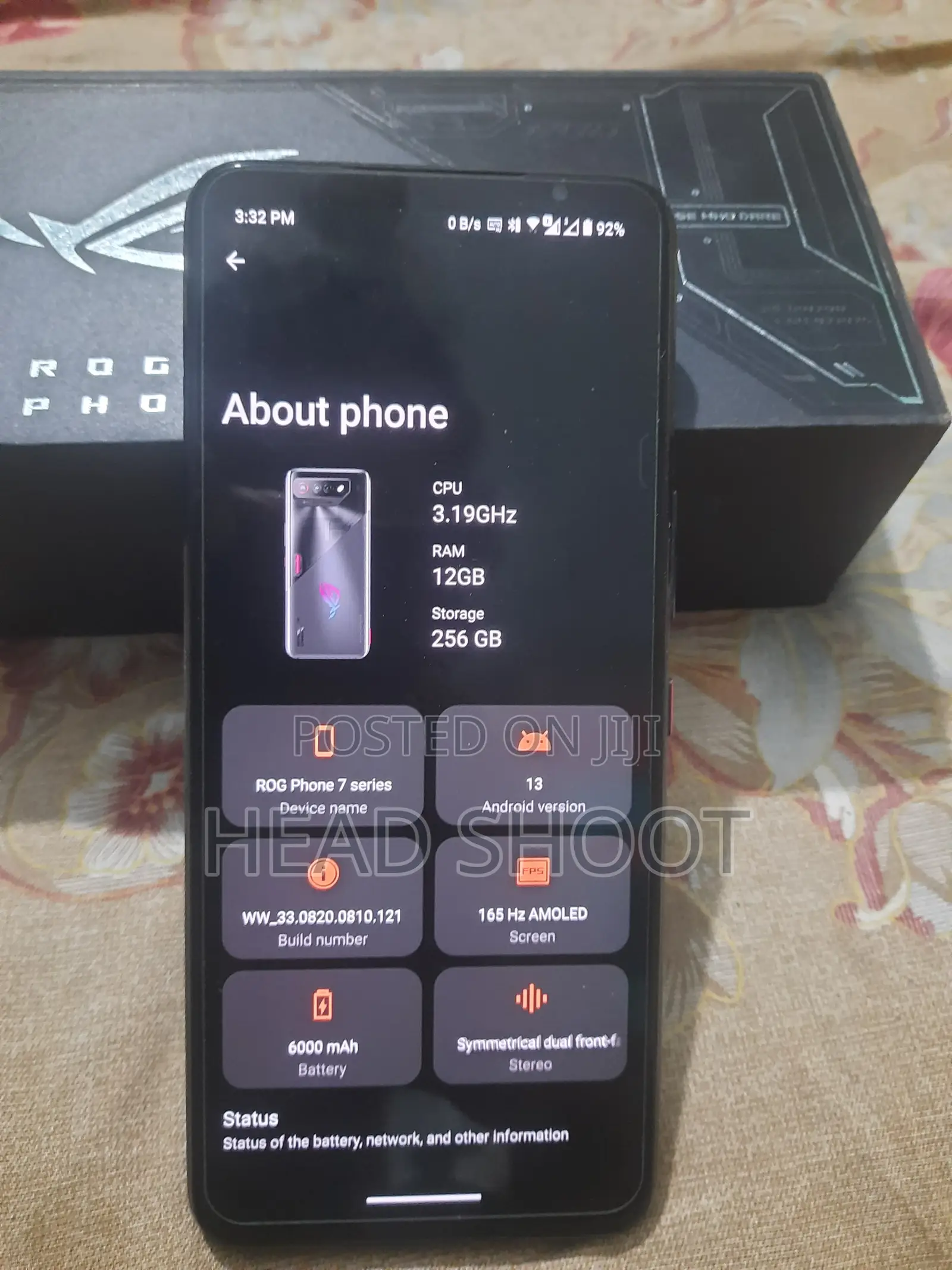 Asus ROG Phone 7 256 GB Black