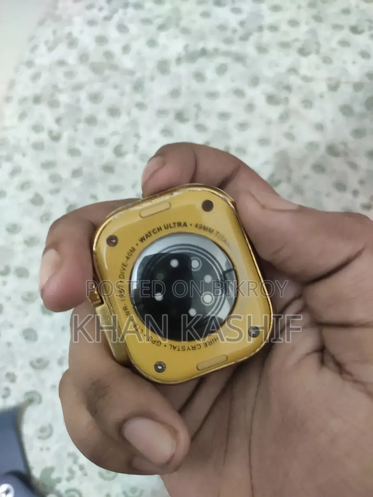 Golden Smart Watch