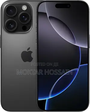 Photo - New Apple iPhone 16 Pro 256 GB Black