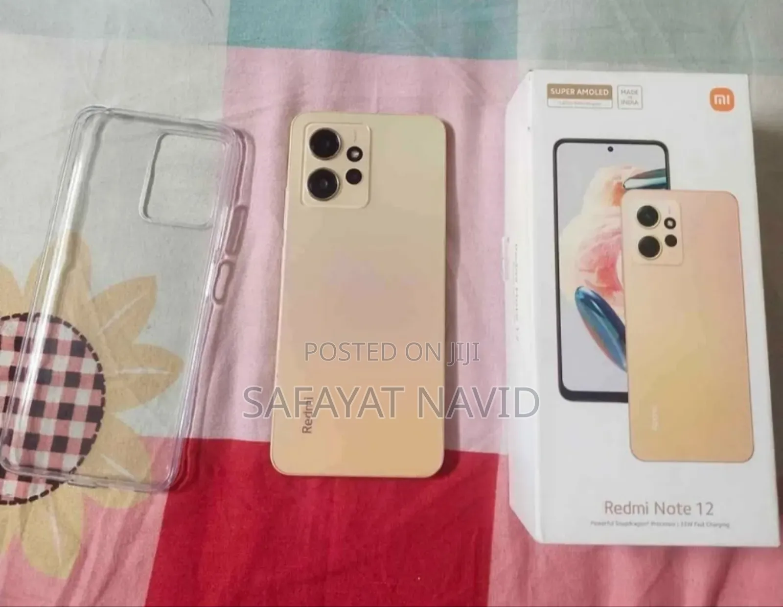 Xiaomi Redmi Note 12 4G 64 GB Gold