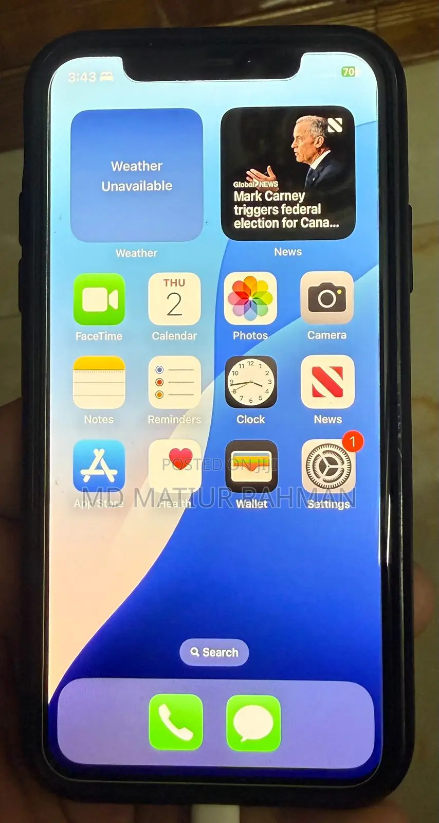 Apple iPhone XS 64 GB Black