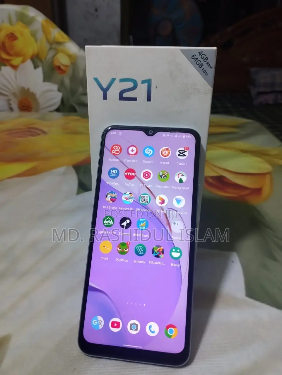 Vivo Y21 64 GB White