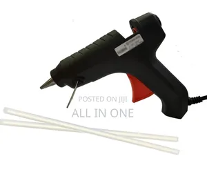 Photo - Hot Melt Glue Gun Kit For Quick Repairs With Free 02 Glue Sticks