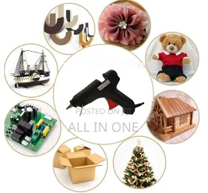 Hot Melt Glue Gun Kit For Quick Repairs With Free 02 Glue Sticks