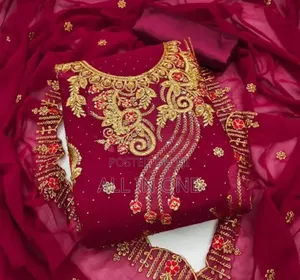 Georgette Embroidery Four Piece New Update