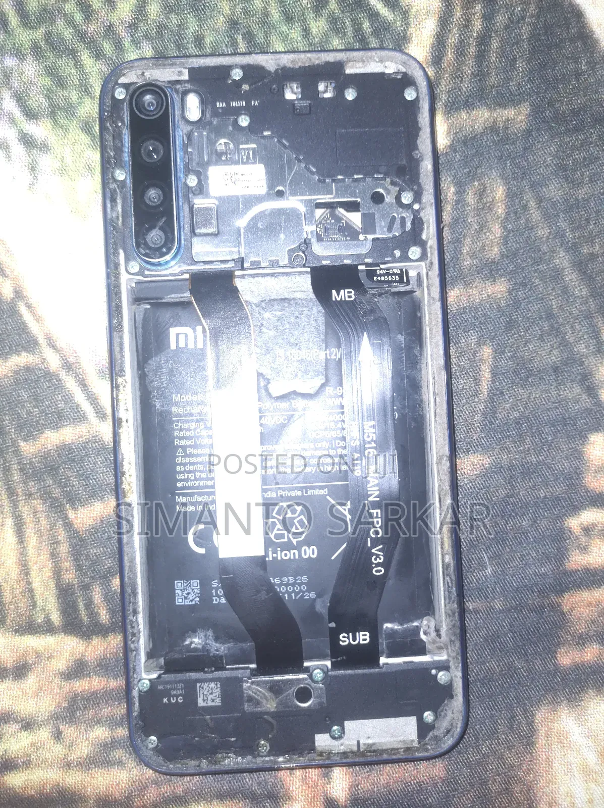 Xiaomi Mi 8 64 GB Blue