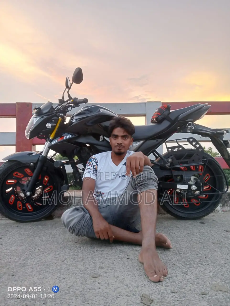 New Suzuki Bike 2023 Black