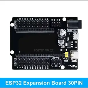 Photo - Esp32 Expansion Board, Esp32 Microcontroller Module.