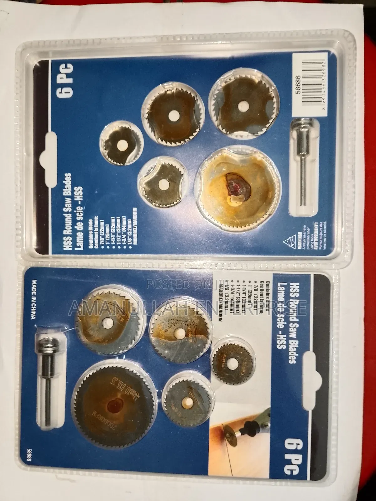 Round Saw Blades, Also Known as Mini Circular Saw Blades.