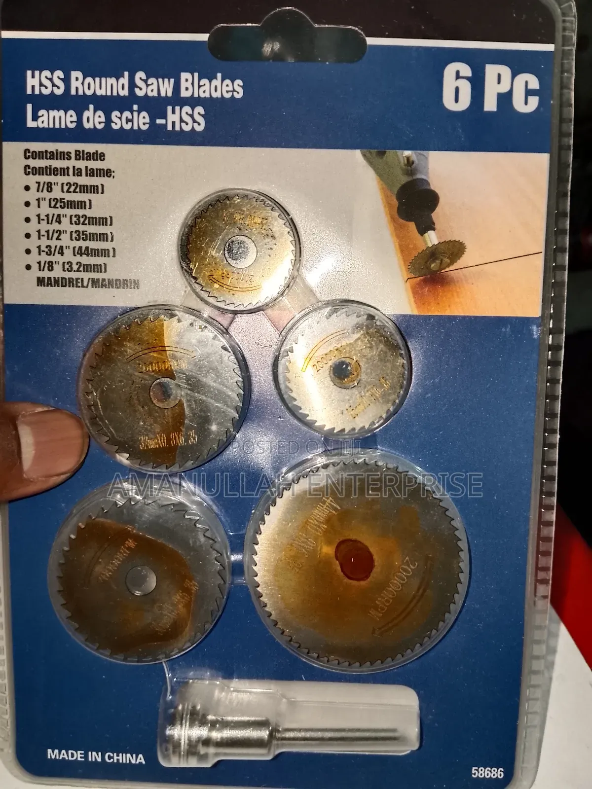 Round Saw Blades, Also Known as Mini Circular Saw Blades.