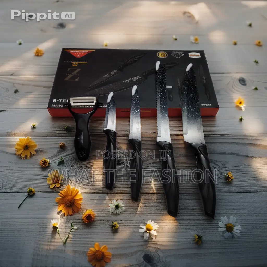 Zepter 5 Pcs Non-stick Knife Set For Kitchen
