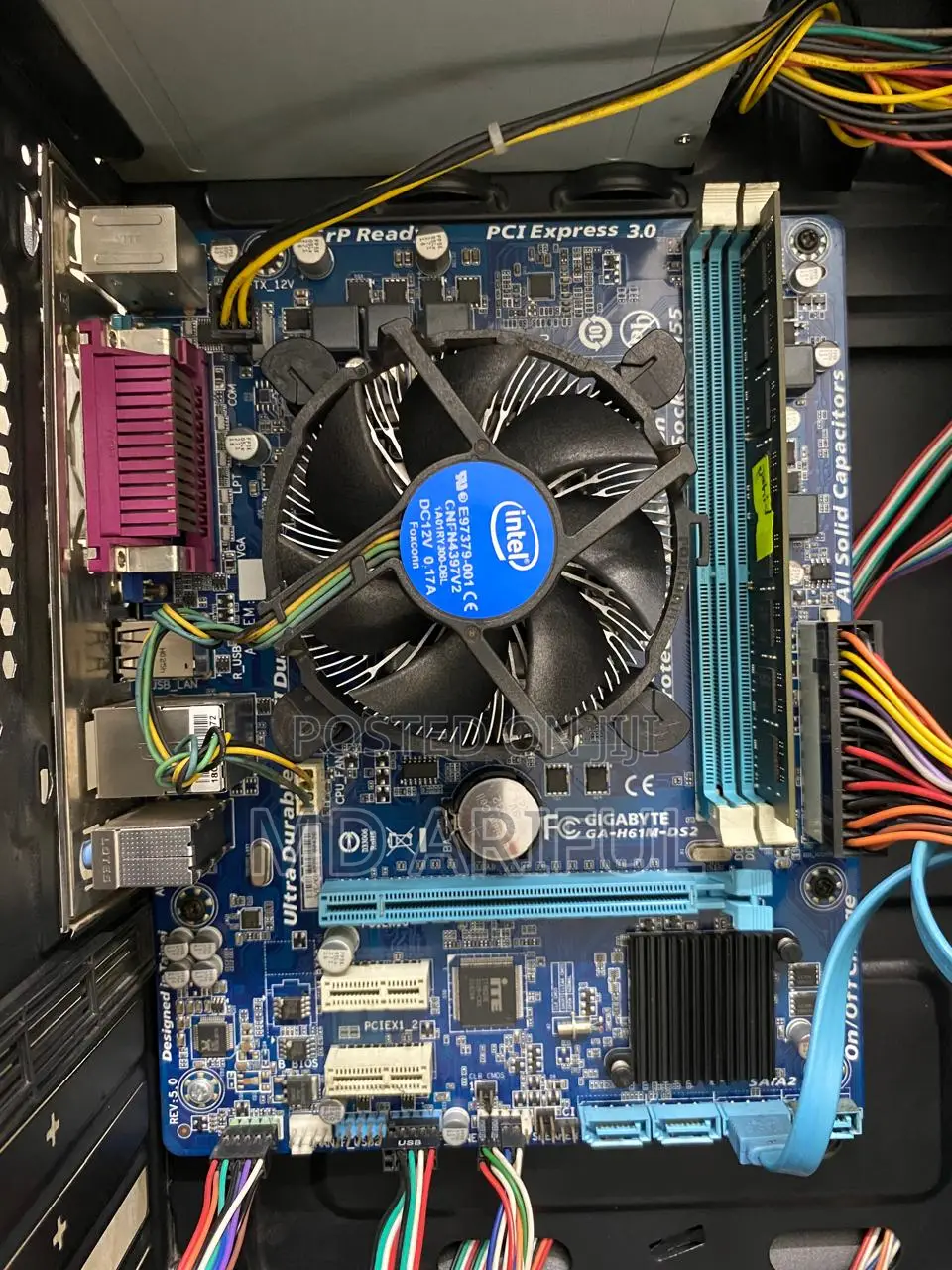 Desktop Pc Intel Core I5 ( 2nd Gen)_ssd 256gb_ram 8gb_gigabyte-H*61