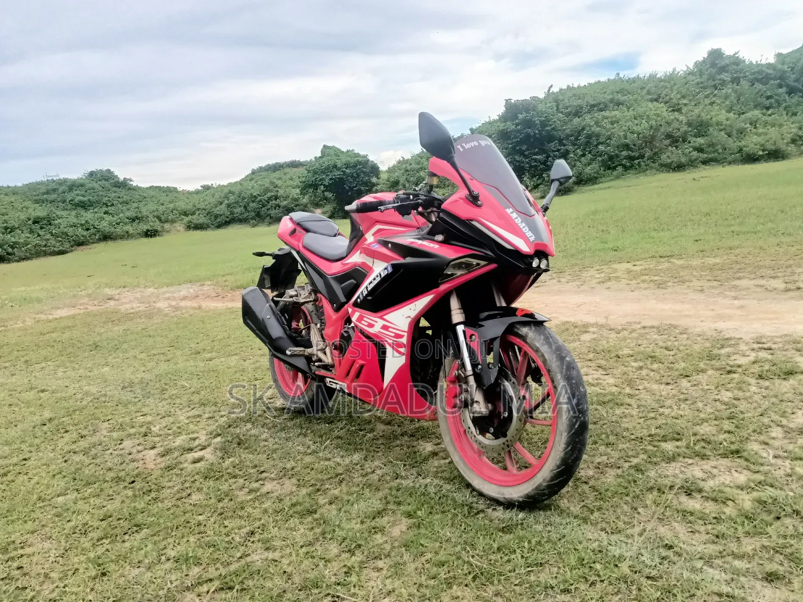 New Motorcycle 2022 Red