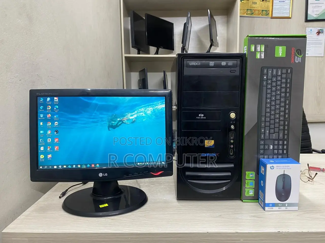 Desktop Computer 4GB Intel Core 2 Duo HDD 500GB