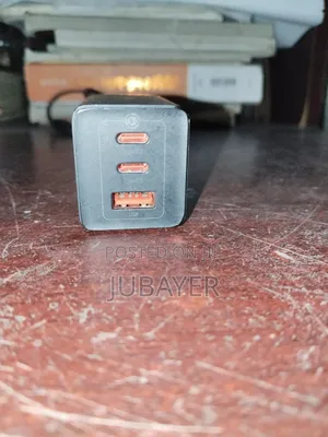 Baseus Gan5 Pro 65w Fast Charger 2x Type-C 1x Usb Port