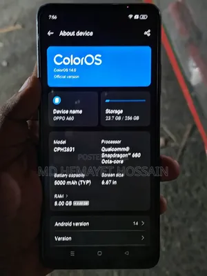 Oppo A60 256 GB Black