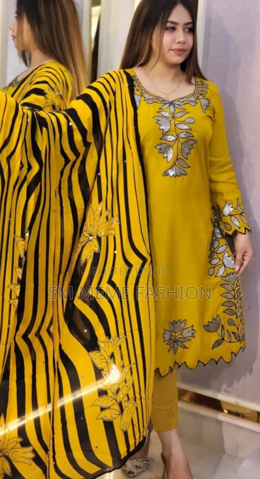 Embroidery Sequence Three Piece