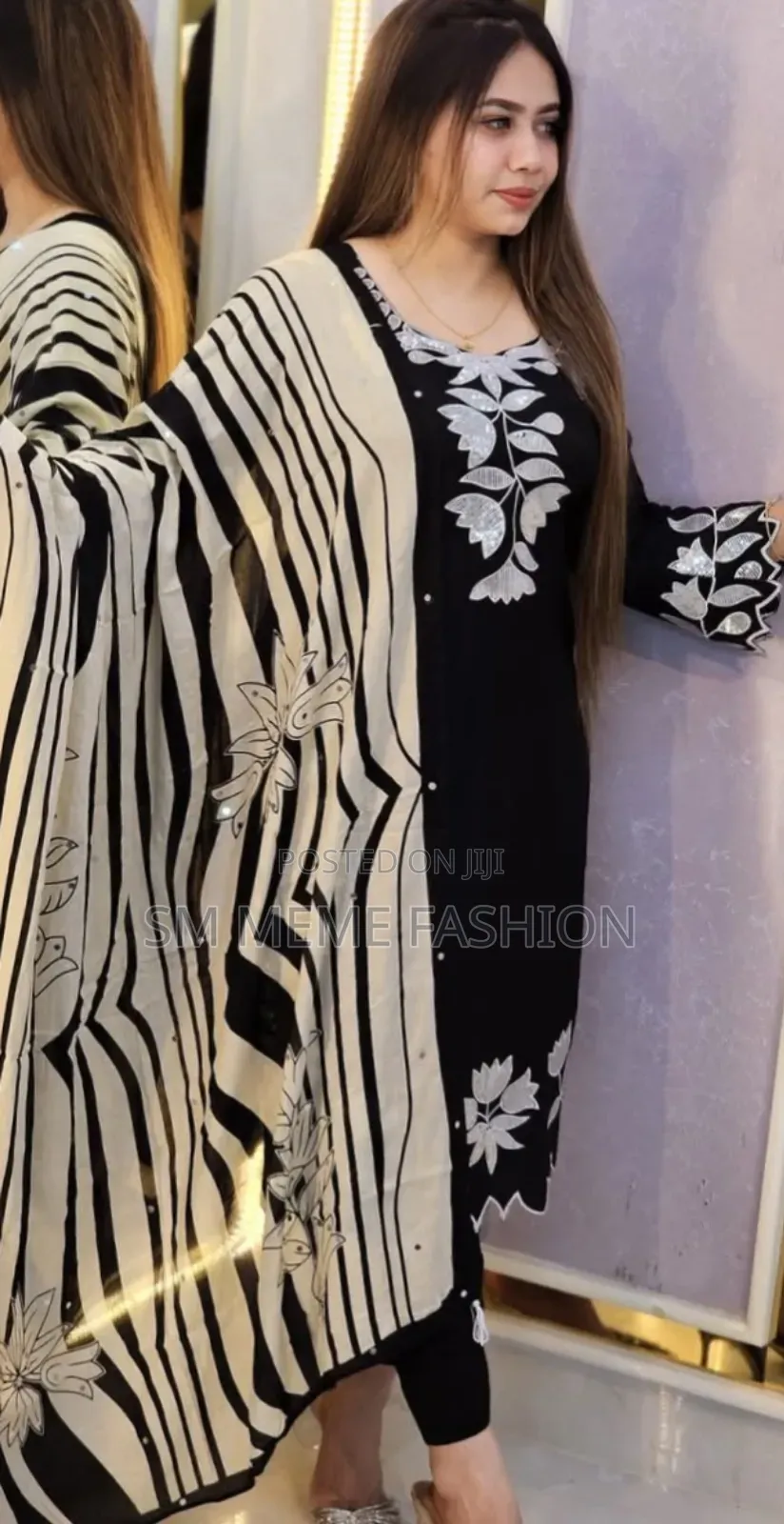 Embroidery Sequence Three Piece