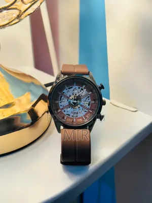 Stylish Magmatic Skeleton Watch  | Brown Strap | Premium Look