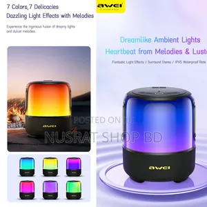 Awei Y680 TWS Powerful Waterproof Portable Wireless Subwoofer
Code8971