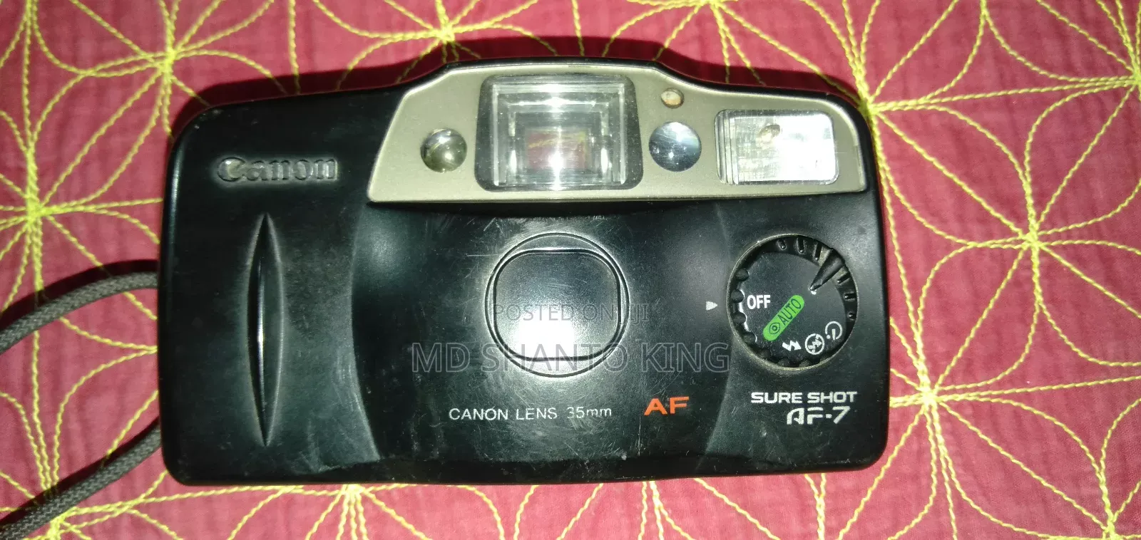 Canon Sure Shot Af-7 Film Camera